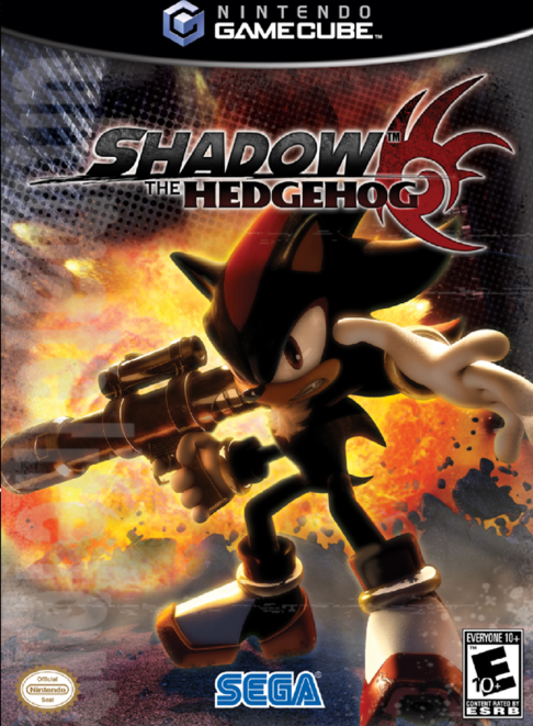 Shadow the Hedgehog [Player's Choice] box art for Gamecube