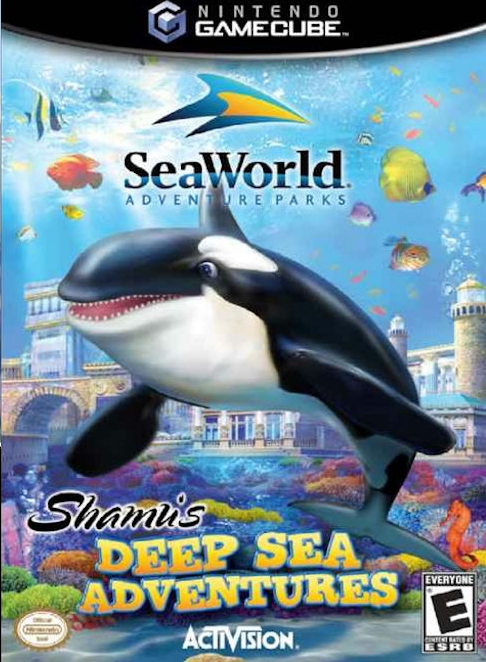 Shamu's Deep Sea Adventures box art for Gamecube