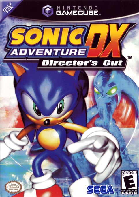 Sonic Adventure DX [Players Choice] box art for Gamecube
