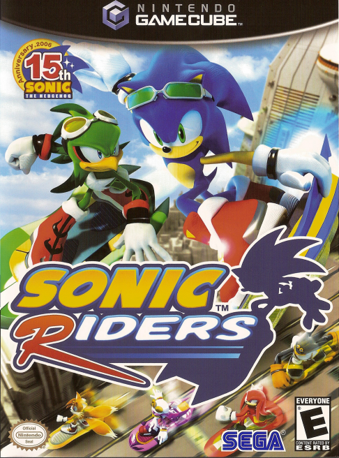 Sonic Riders [Player's Choice] box art for Gamecube