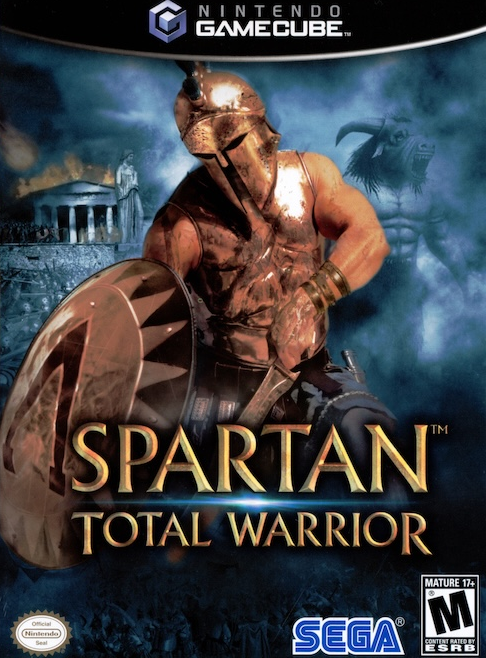 Spartan Total Warrior box art for Gamecube