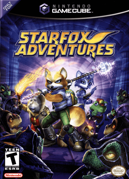 Star Fox Adventures box art for Gamecube