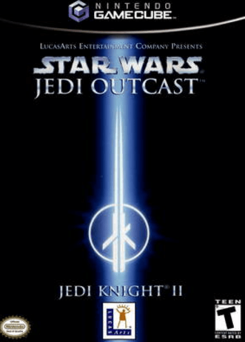 Star Wars Jedi Knight II: Jedi Outcast box art for Gamecube