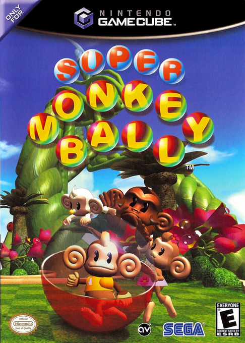 Super Monkey Ball box art for Gamecube