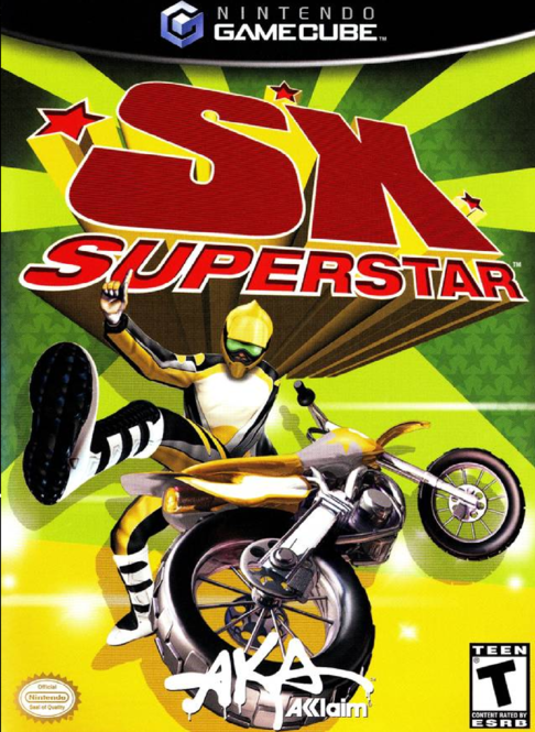 SX Superstar box art for Gamecube