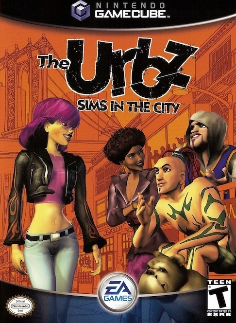 The Urbz Sims in the City box art for Gamecube