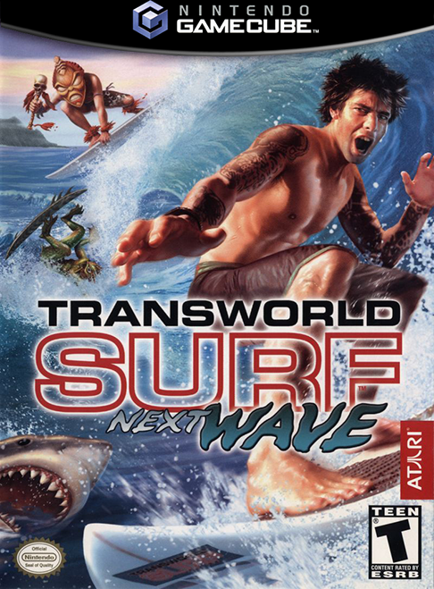 Transworld Surf Next Wave box art for Gamecube