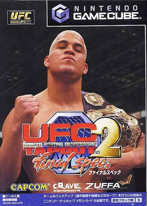 UFC 2 Tapout Final Spec box art for Gamecube