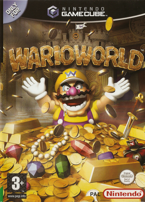 Wario World box art for Gamecube