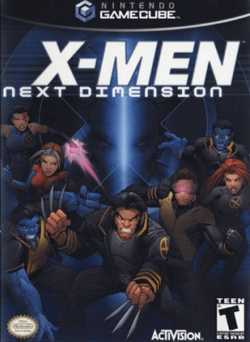 X-men Next Dimension box art for Gamecube
