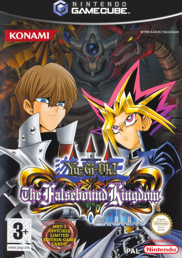 Yu-Gi-Oh Falsebound Kingdom box art for Gamecube