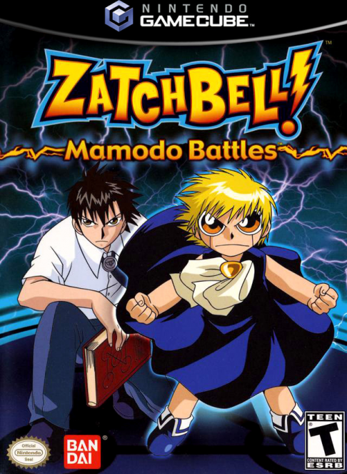 Zatch Bell Mamodo Battles box art for Gamecube