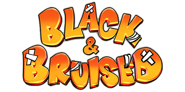Black and Bruised logo for Gamecube