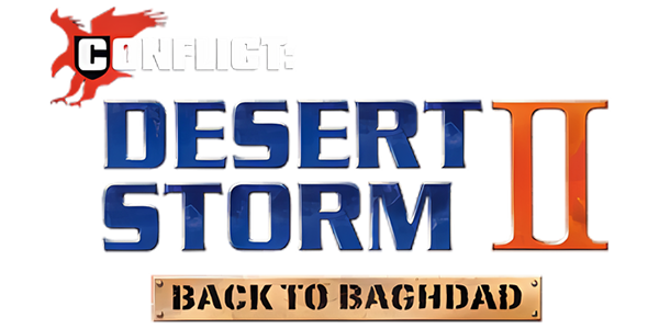 Conflict Desert Storm 2 logo for Gamecube