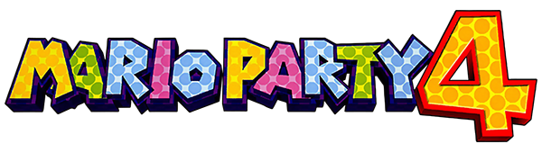 Mario Party 4 logo for Gamecube