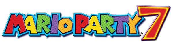 Mario Party 7 logo for Gamecube