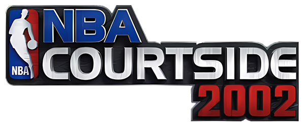 NBA Courtside 2002 logo for Gamecube