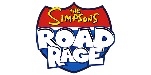 The Simpsons Road Rage logo for Gamecube