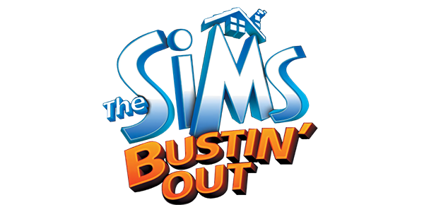 The Sims Bustin Out logo for Gamecube