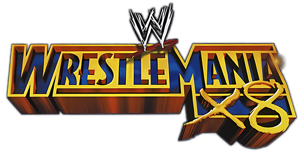 WWE WrestleMania X8 logo for Gamecube