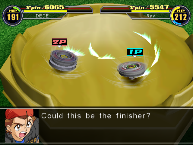 Bakuten Shoot Beyblade 2002: Nettou! Magne Tag Battle screenshot 3 for Gamecube