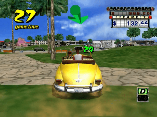Crazy Taxi screenshot 3 for Gamecube