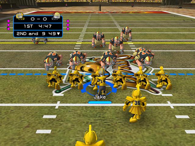 Disney Sports American Football screenshot 3 for Gamecube