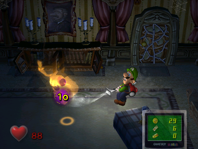 Luigi's Mansion screenshot 3 for Gamecube