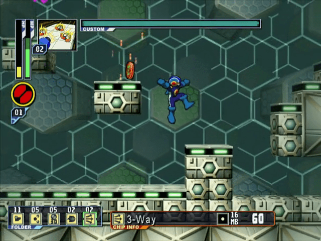 Rockman EXE Transmission screenshot 3 for Gamecube