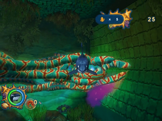 Shamu's Deep Sea Adventures screenshot 3 for Gamecube