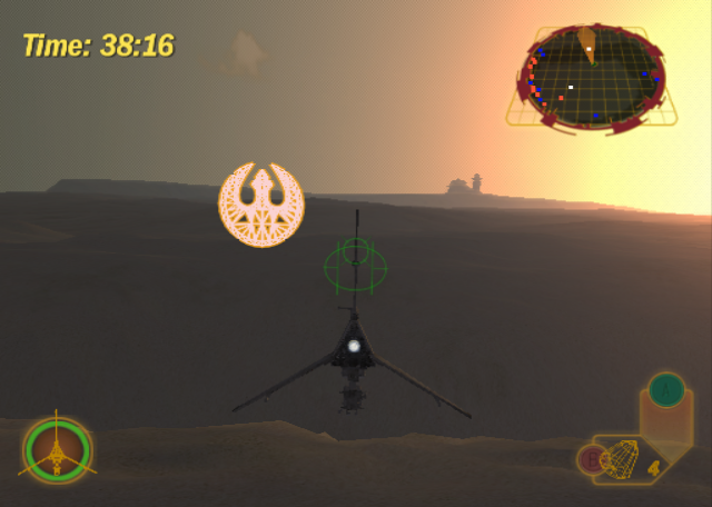 Star Wars Rogue Squadron III Rebel Strike screenshot 3 for Gamecube