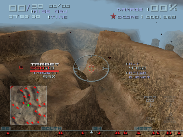 Top Gun: Combat Zones screenshot 3 for Gamecube