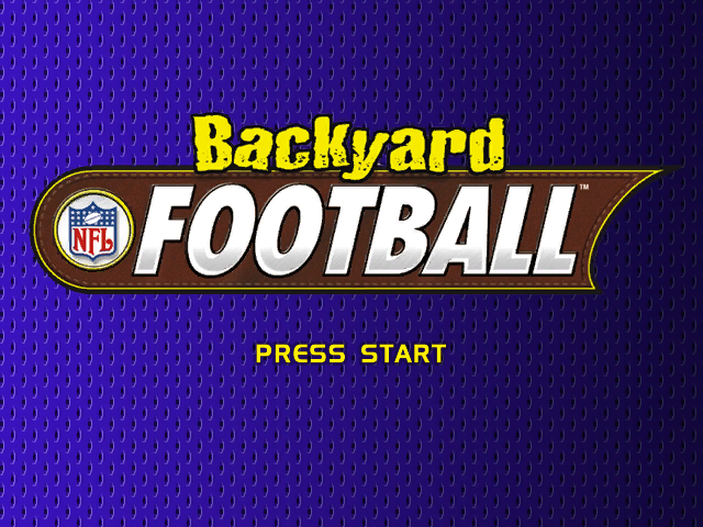 Backyard Football back cover for Gamecube