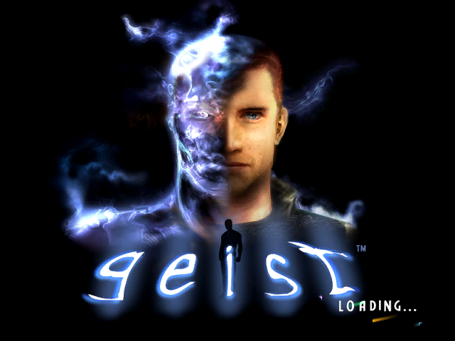 Geist title screen for Gamecube