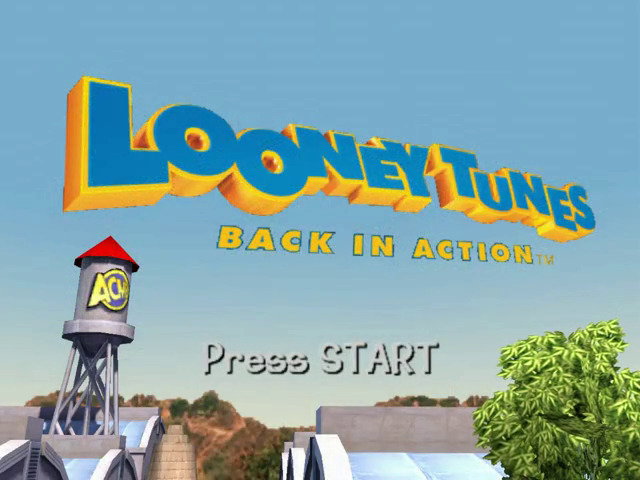 Looney Tunes Back in Action back cover for Gamecube