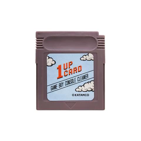 1UP Card Console Cleaner box art for GameBoy