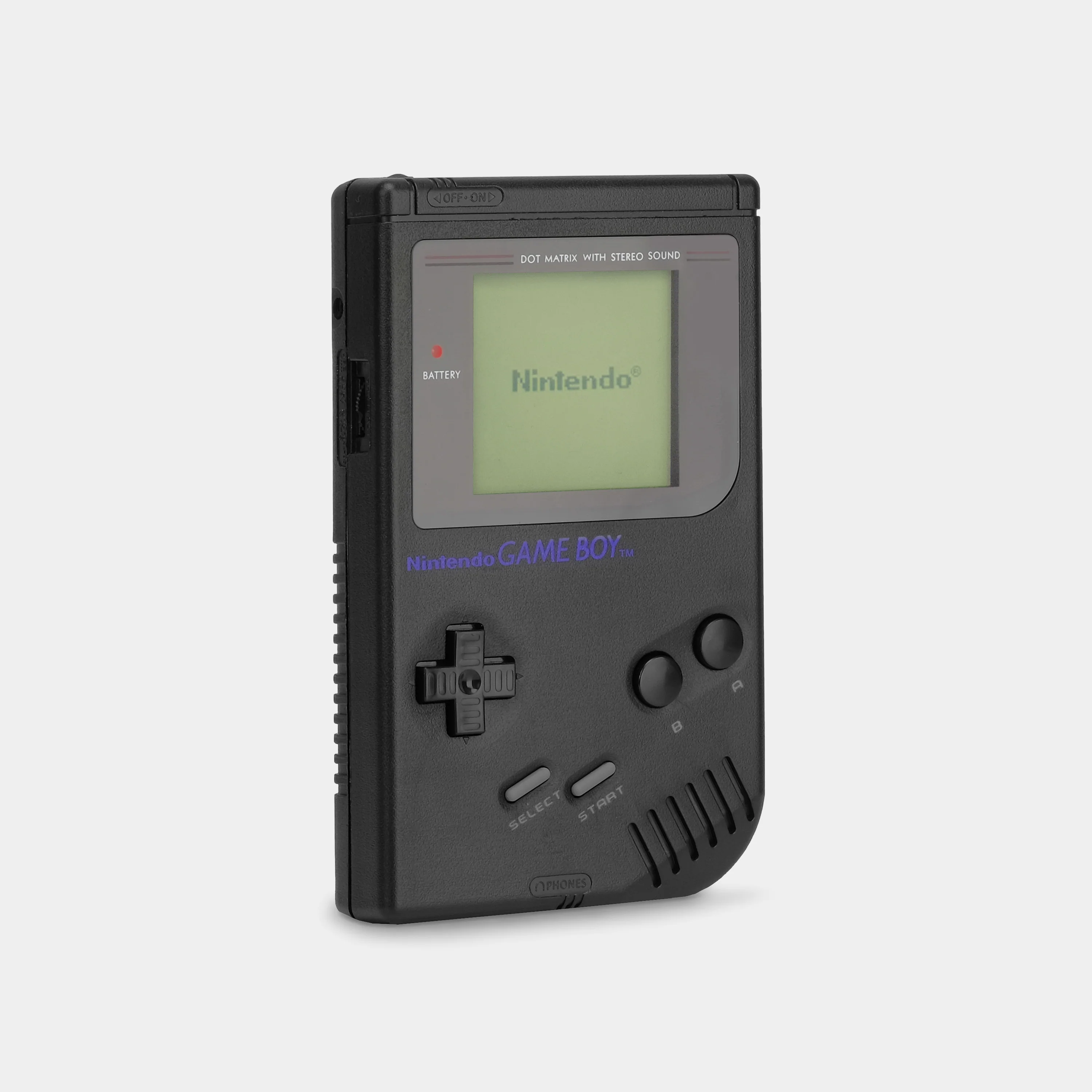 Black Original Gameboy box art for GameBoy