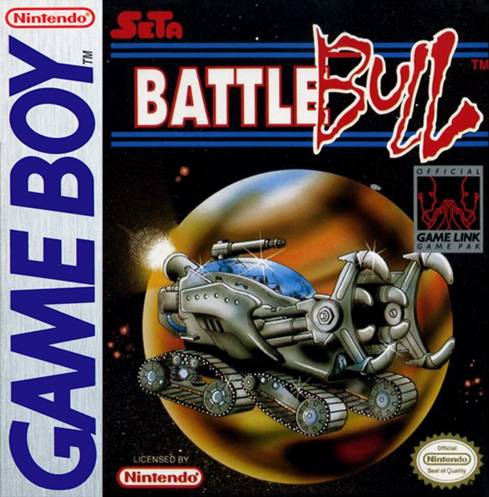 Battle Bull box art for GameBoy
