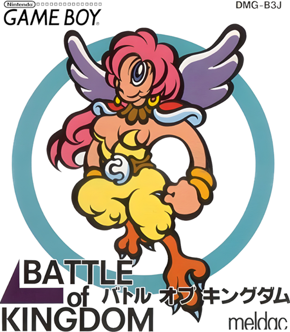 Battle of Kingdom box art for GameBoy