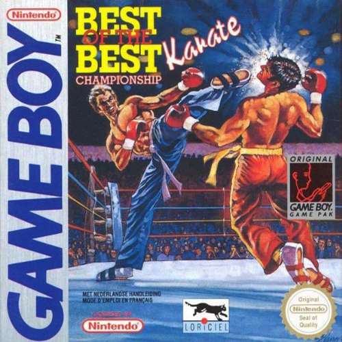 Best of the Best: Championship Karate box art for GameBoy