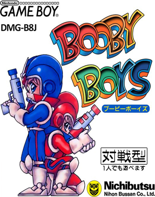 Booby Boys box art for GameBoy