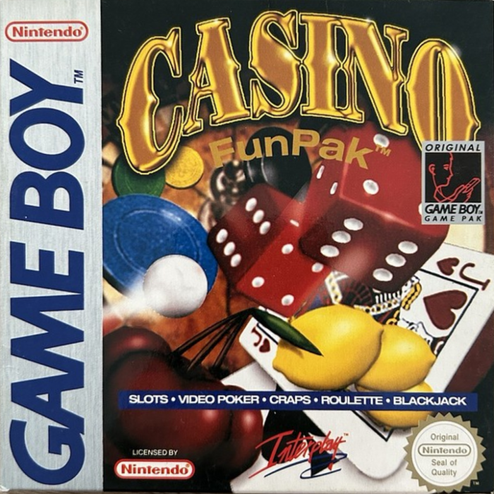 Casino FunPak box art for GameBoy
