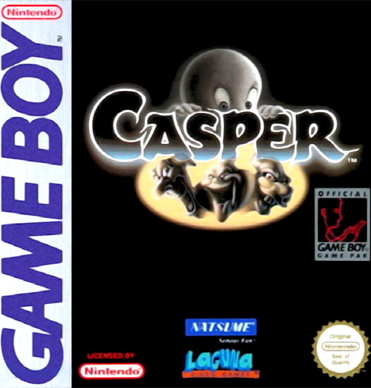 Casper box art for GameBoy