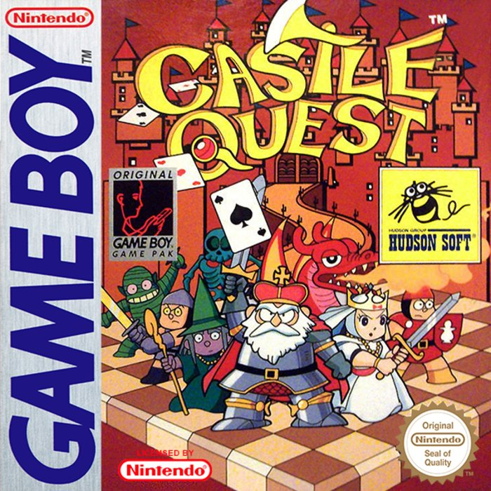 Castle Quest box art for GameBoy