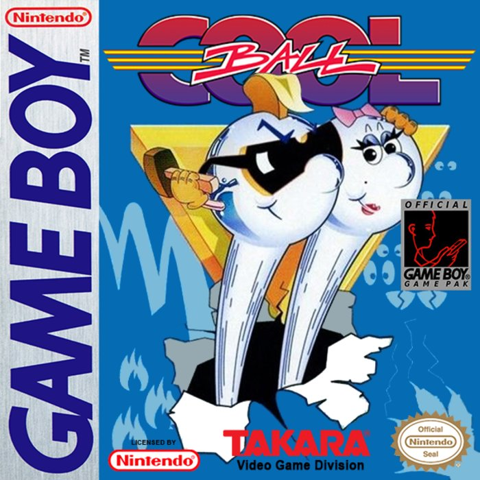 Cool Ball box art for GameBoy