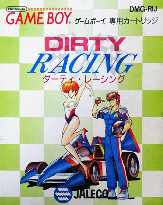 Dirty Racing box art for GameBoy
