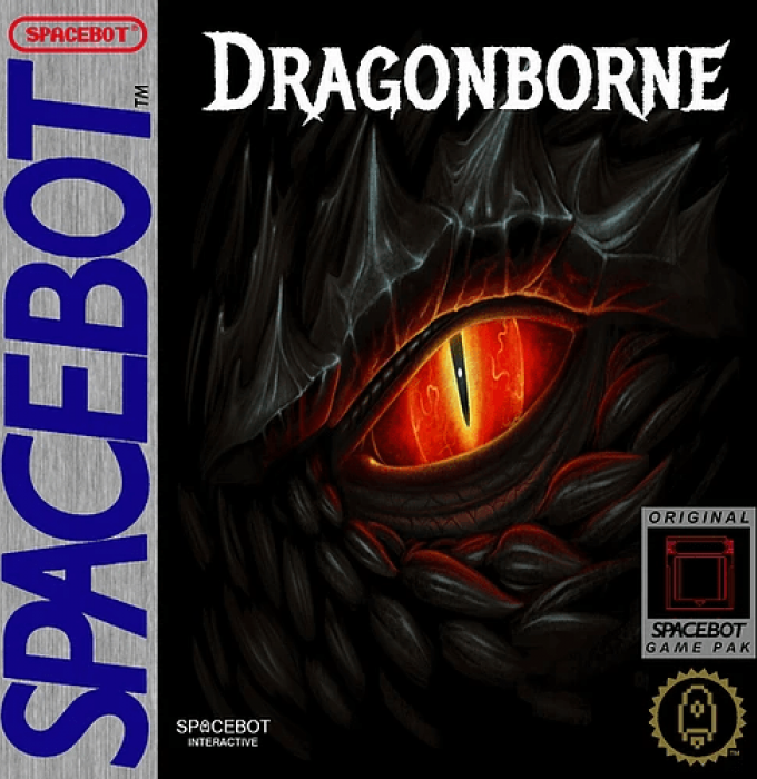 Dragonborne box art for GameBoy