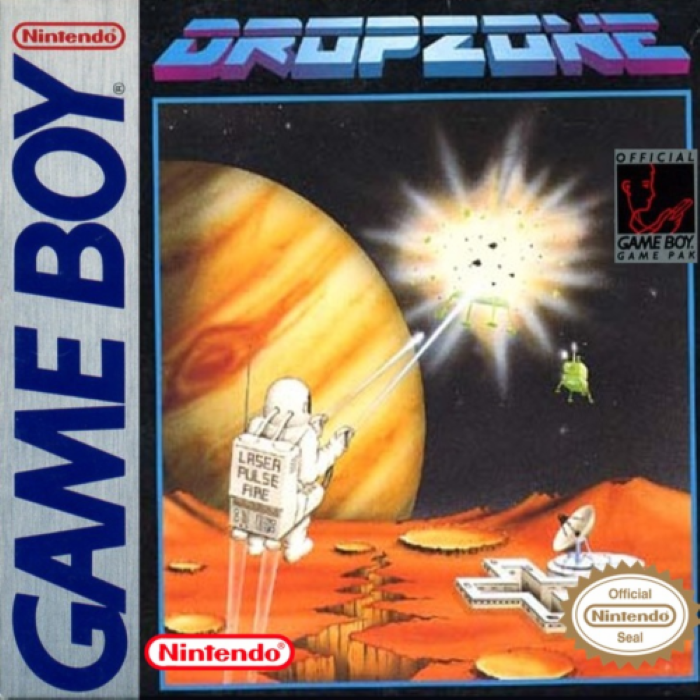 Dropzone box art for GameBoy
