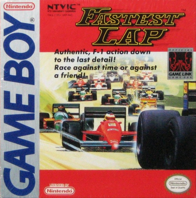 Fastest Lap box art for GameBoy