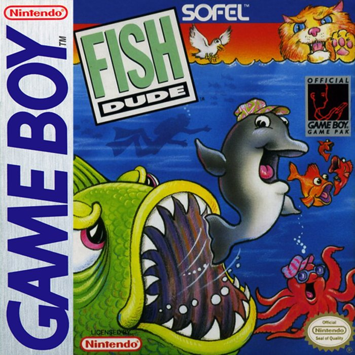 Fish Dude box art for GameBoy